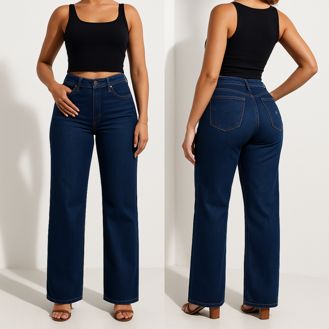 Valvari® Mid-low Rise Stretch Jeans